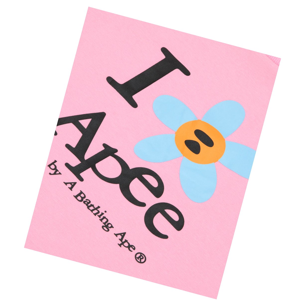 Tricko A BATHING APE Bape Flower Cropped Tee Kratke Sleeve Damske Ruzove | 6187-OUWDS