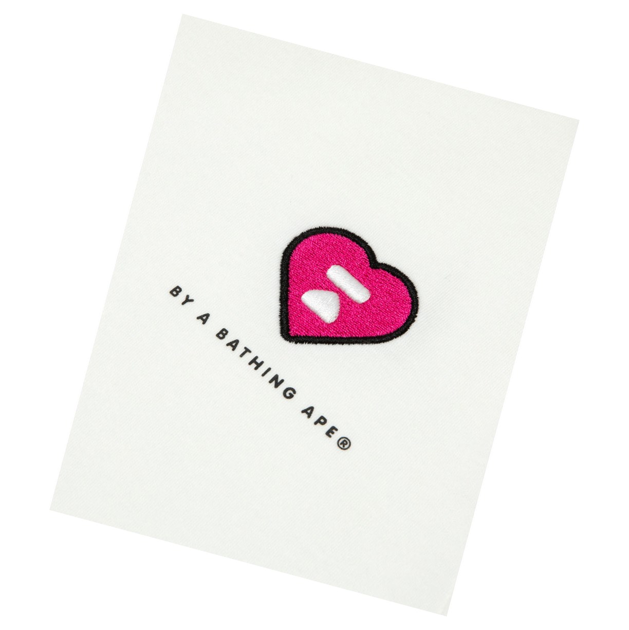 Tricko A BATHING APE Bape Heart Cropped Tee Kratke Sleeve Damske Biele | 0523-JUELG