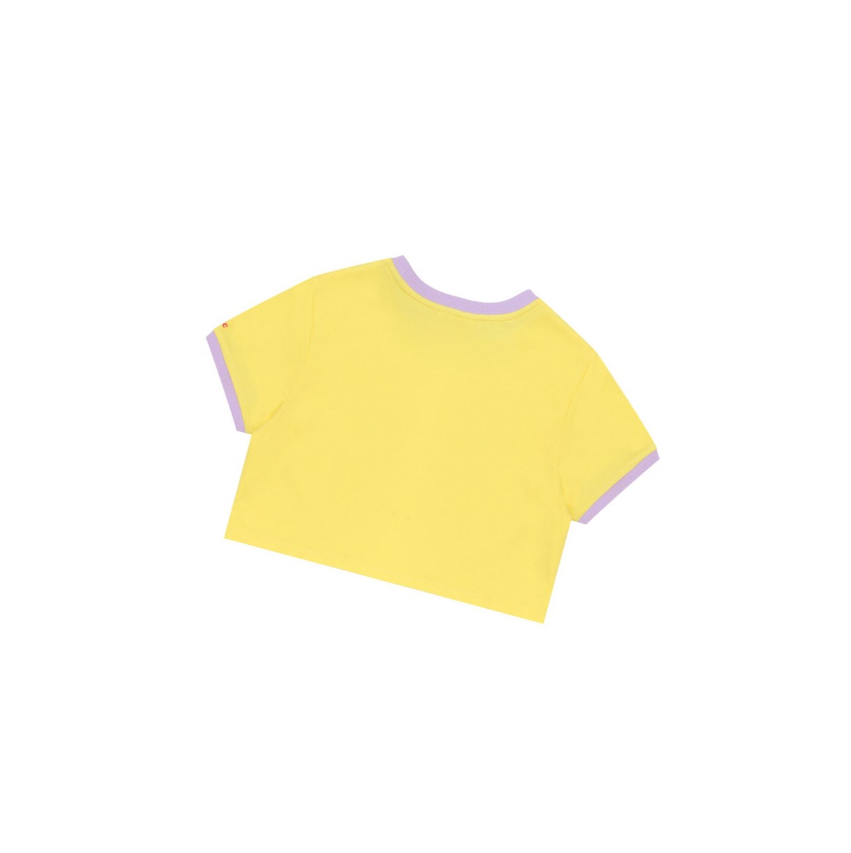 Tricko A BATHING APE Bape Heart Cropped Tee Kratke Sleeve Damske Žlté | 8917-NJZSI