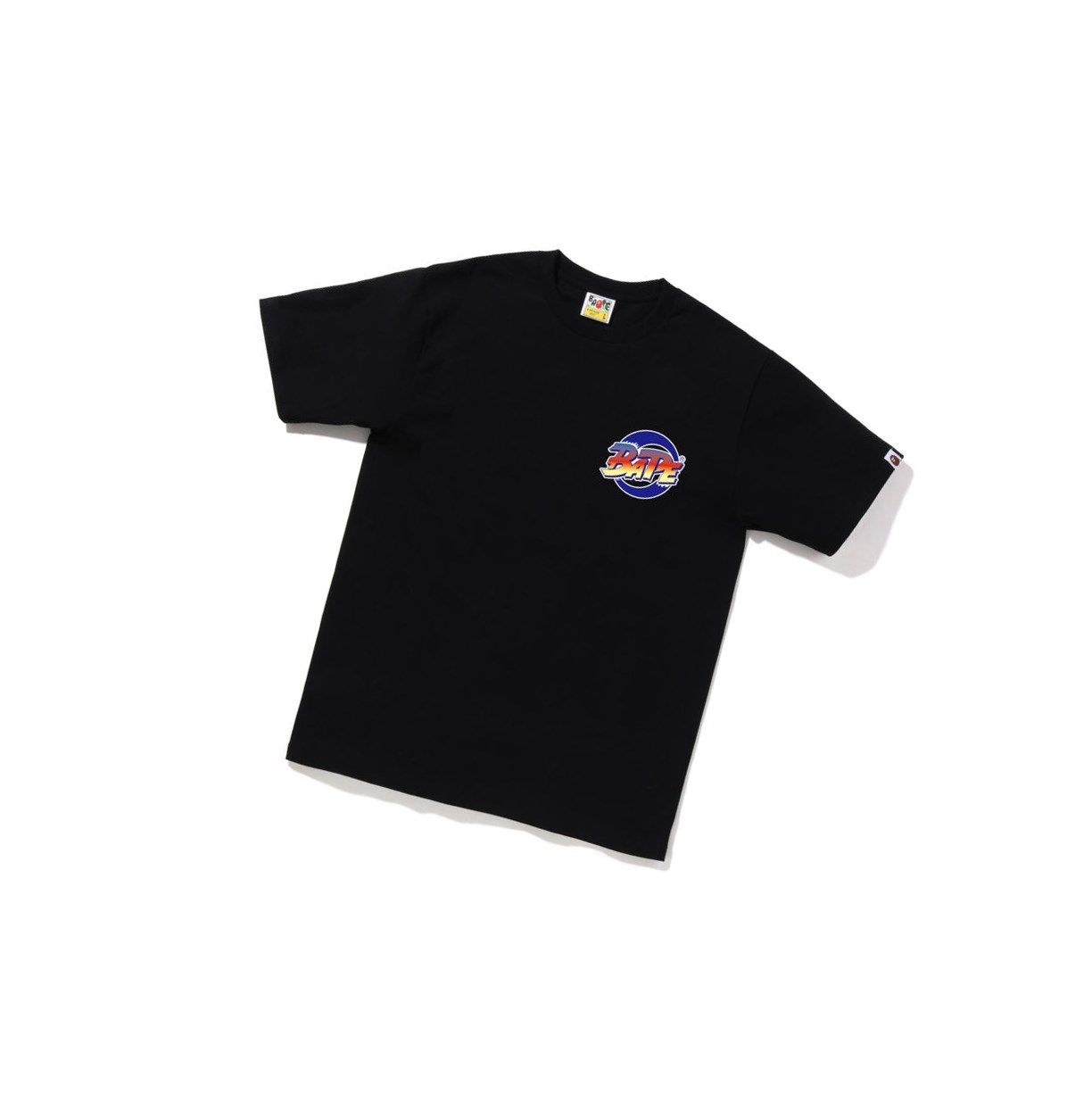 Tricko A BATHING APE Bape Japan Culture Karate Tee Kratke Sleeve Panske Čierne | 7580-QENMA