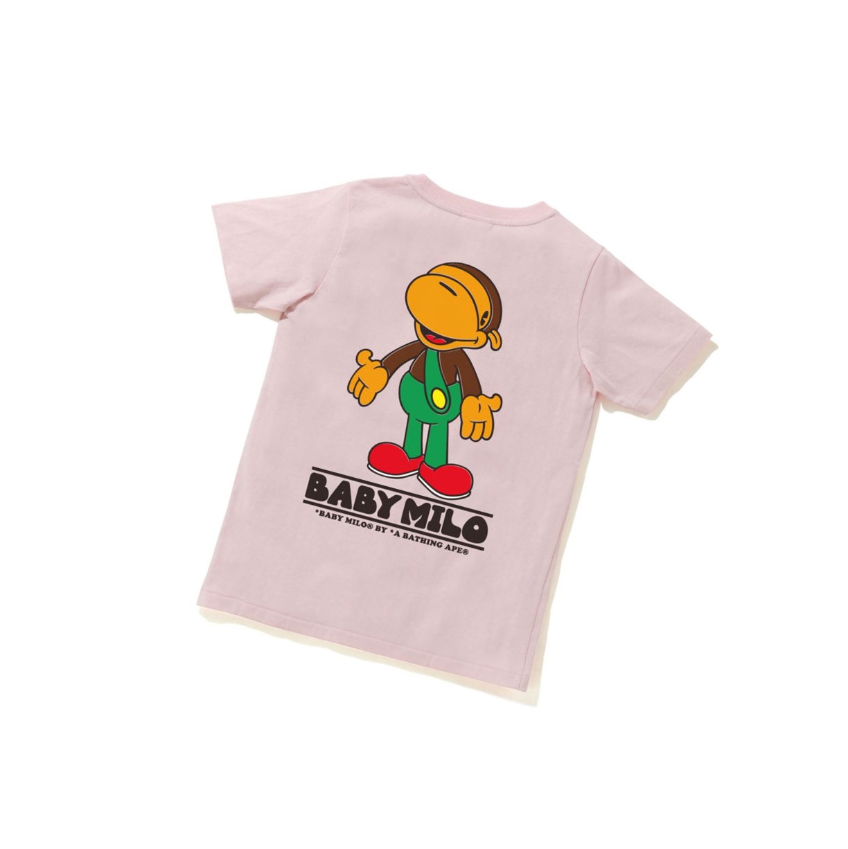 Tricko A BATHING APE Bape Klasické Baby Milo Tee #2 Kratke Sleeve Damske Ruzove | 7052-BIOFA