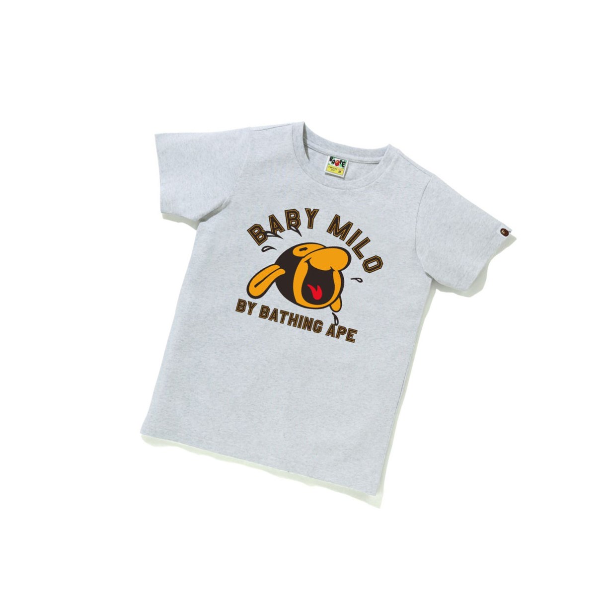 Tricko A BATHING APE Bape Klasické Baby Milo Tee #1 Kratke Sleeve Damske Siva | 7349-DWQZG
