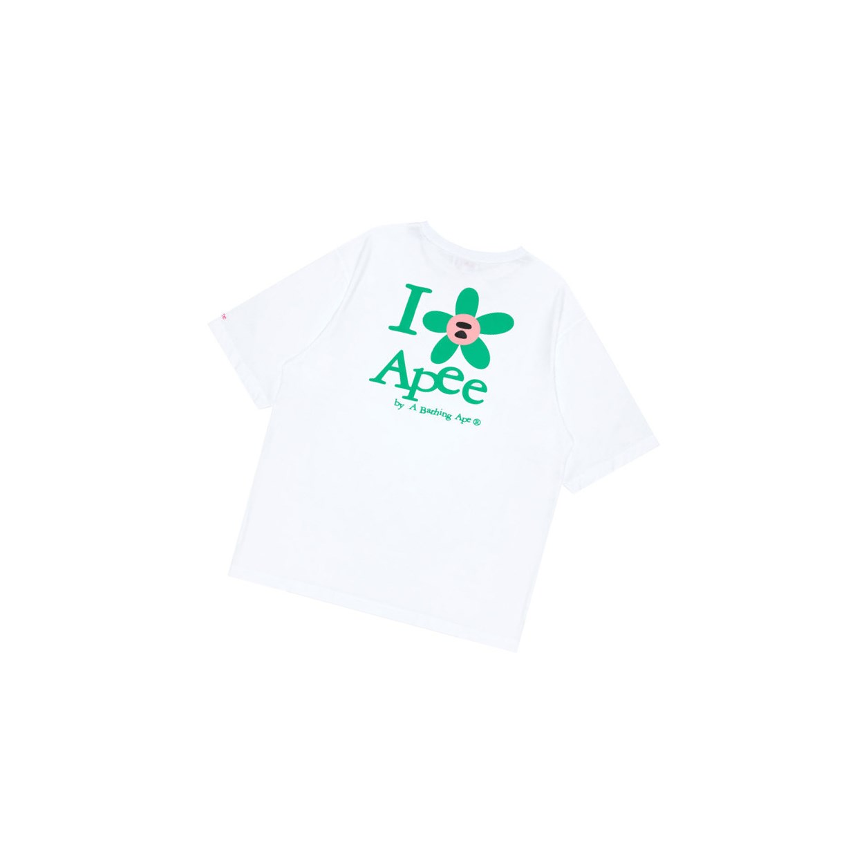 Tricko A BATHING APE Bape Klasické Tee Kratke Sleeve Damske Biele | 0761-YKFJB