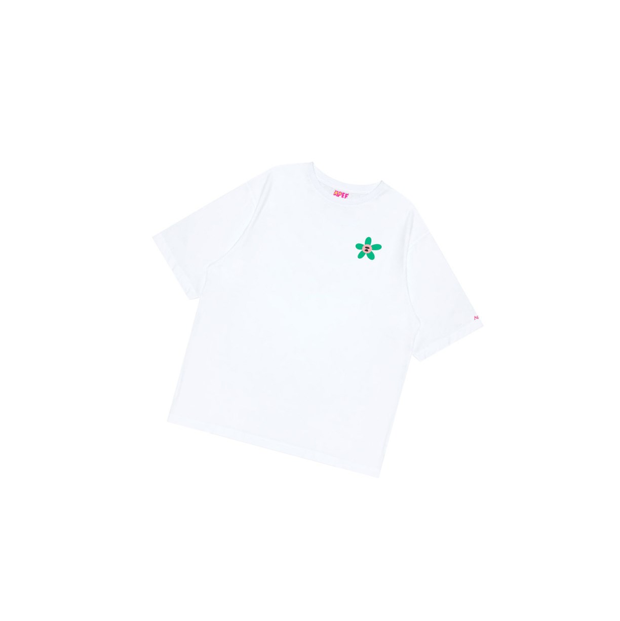 Tricko A BATHING APE Bape Klasické Tee Kratke Sleeve Damske Biele | 0761-YKFJB