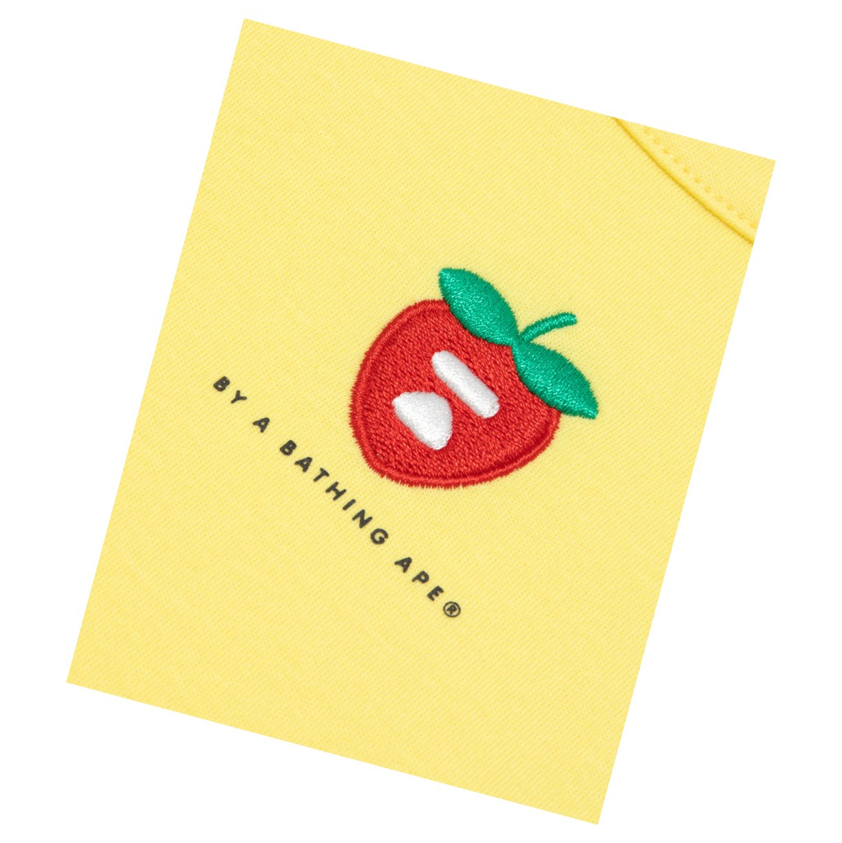 Tricko A BATHING APE Bape Logo Berry Tee Kratke Sleeve Damske Citrón Žlté | 9071-LPVNC