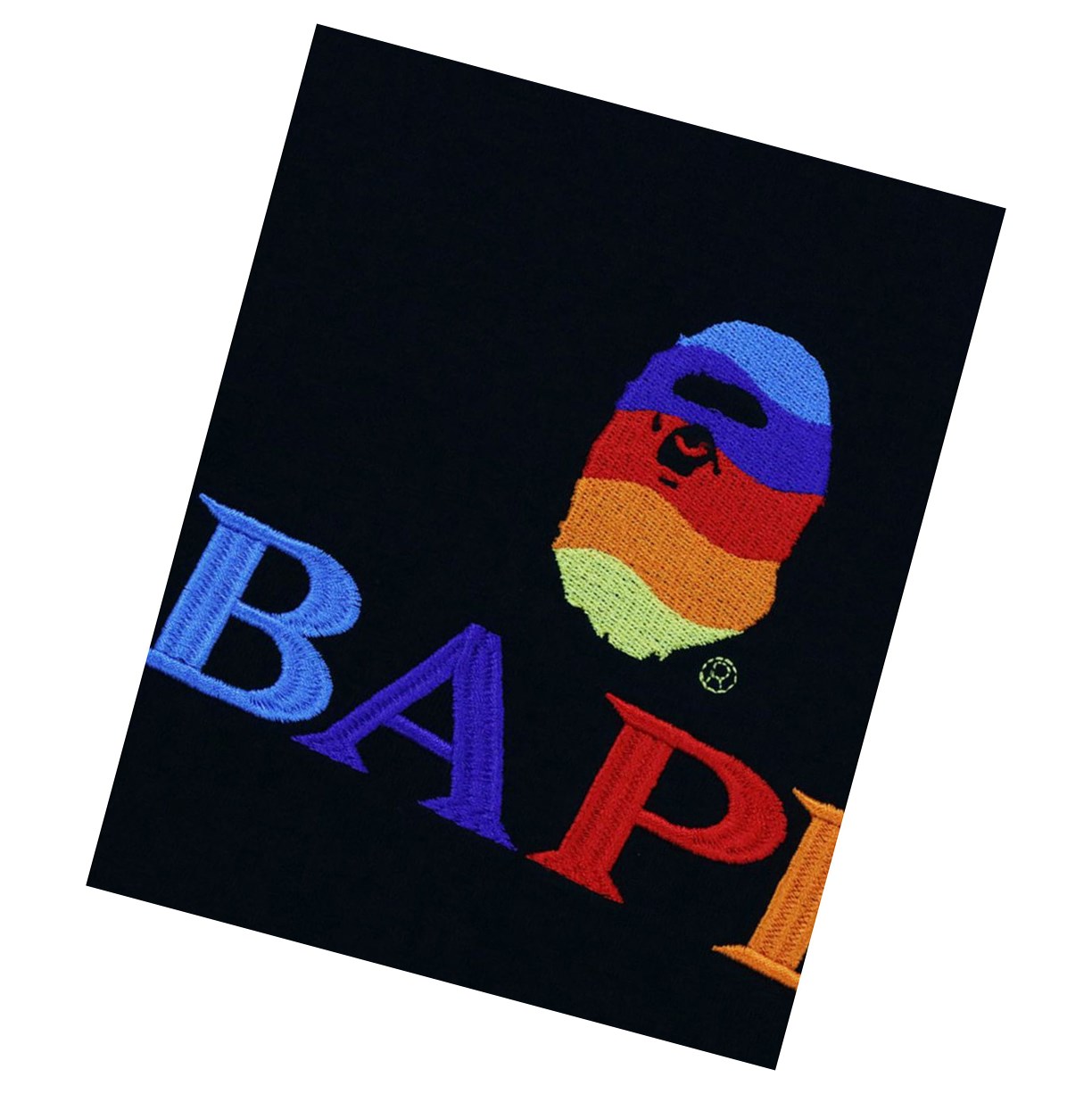 Tricko A BATHING APE Bape Logo Embroidery Tee Kratke Sleeve Damske Čierne | 1860-ZWUSX