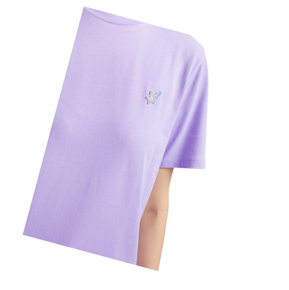 Tricko A BATHING APE Bape Logo Tee Kratke Sleeve Damske Nachový | 6324-QEAXT