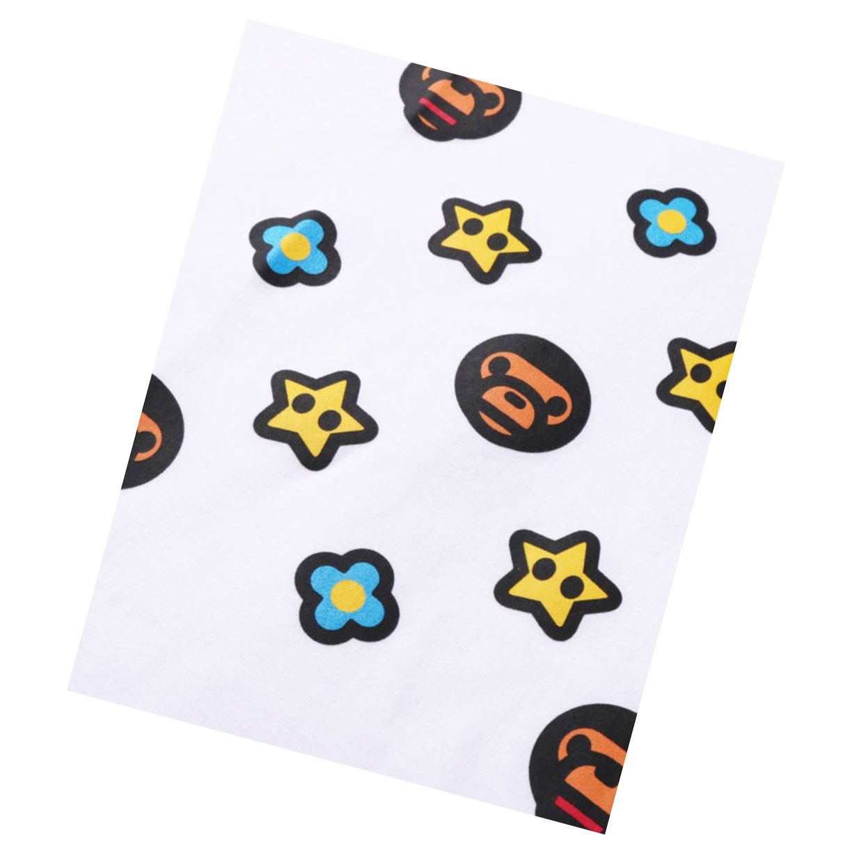 Tricko A BATHING APE Bape Milo Monogram Oversized Tee Kratke Sleeve Damske Biele | 1537-HLGCF
