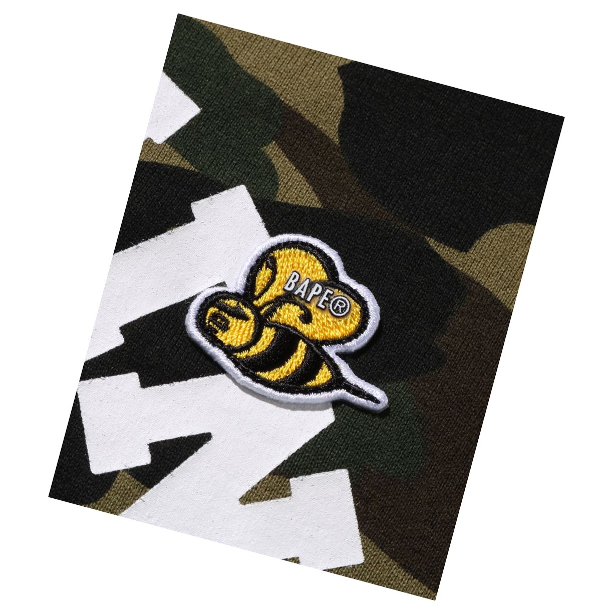Tricko A BATHING APE Bape Multi Label 1st Camo L/S Tee Long Sleeve Damske Zelene | 9523-ADYMH