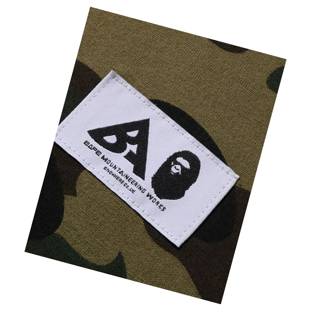 Tricko A BATHING APE Bape Multi Label 1st Camo L/S Tee Long Sleeve Damske Zelene | 9523-ADYMH