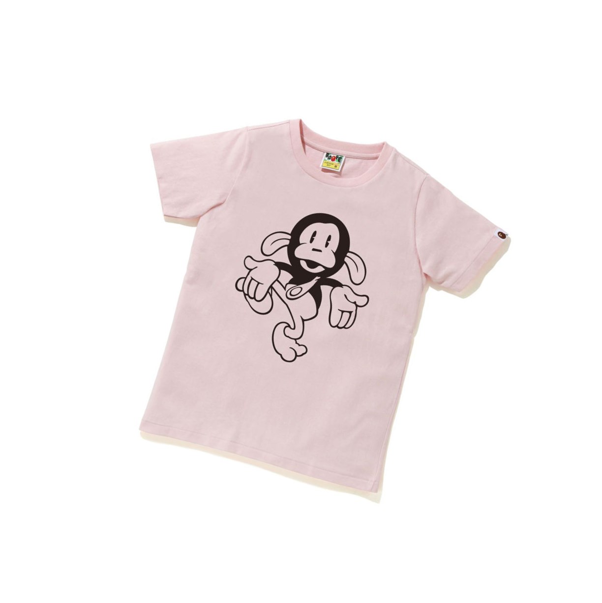 Tricko A BATHING APE Bape Pigment Klasické Baby Milo Tee Kratke Sleeve Damske Ruzove | 2068-QUTRC