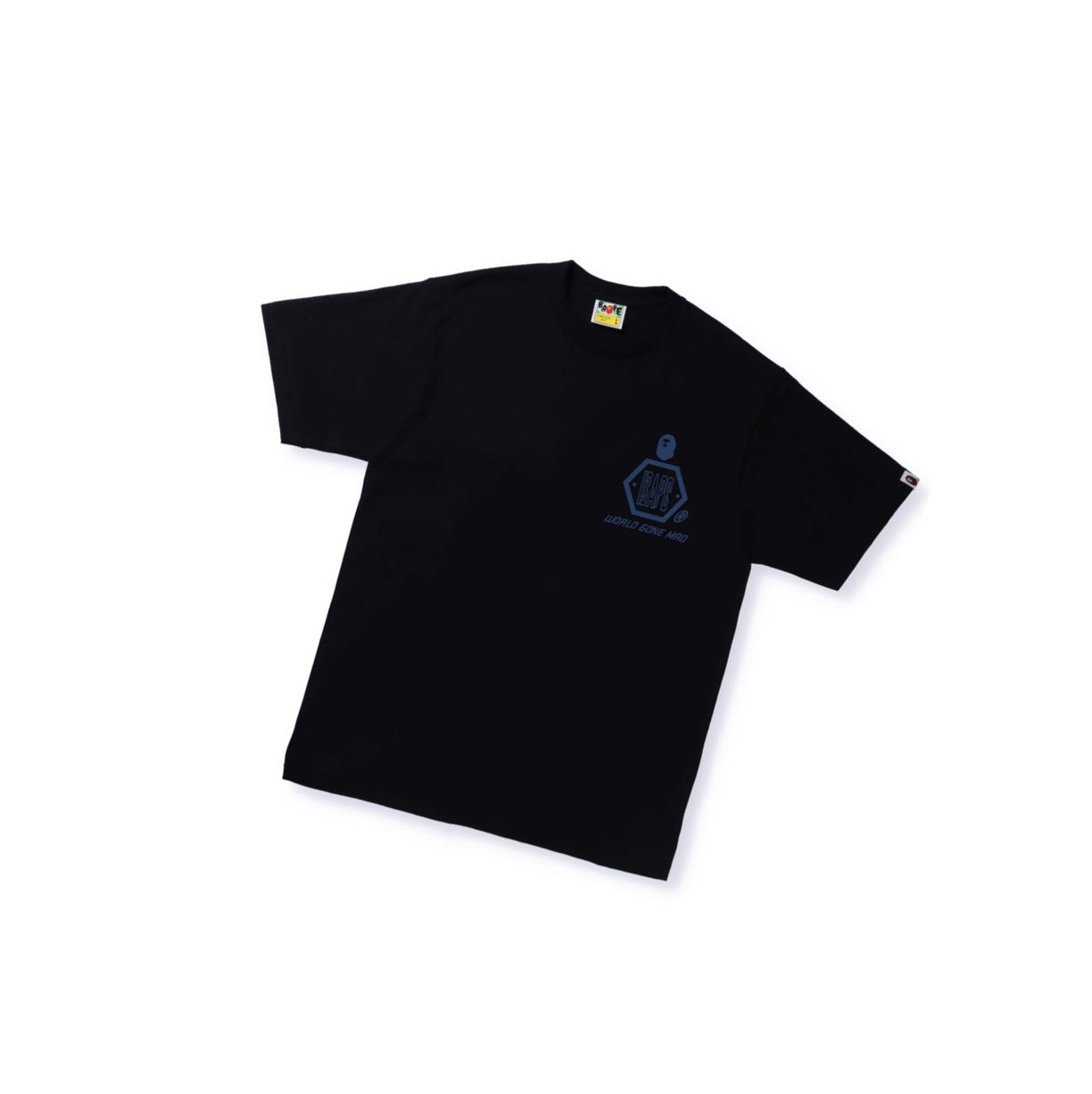 Tricko A BATHING APE Bape Sand Camo Mad Face Tee Kratke Sleeve Panske Čierne | 9286-ZILTB