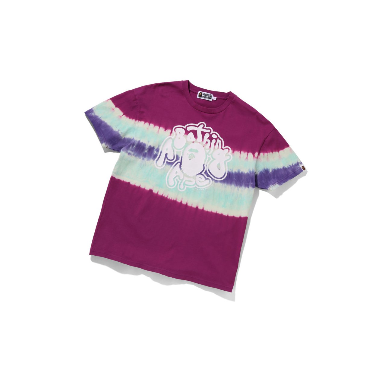 Tricko A BATHING APE Bape Tie-dye Oversized Tee Kratke Sleeve Damske Nachový | 8359-XAPRV