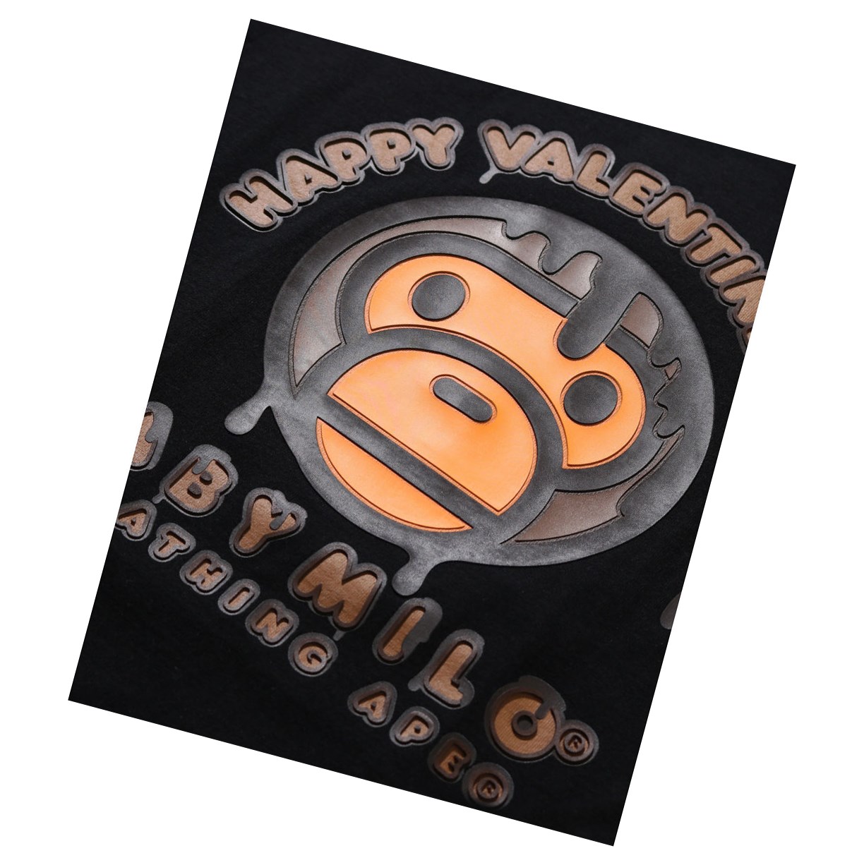 Tricko A BATHING APE Bape Valentine Chocolate Baby Tee Kratke Sleeve Damske Čierne | 7421-TNACU