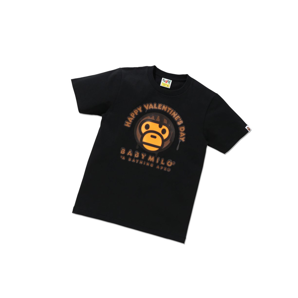 Tricko A BATHING APE Bape Valentine Chocolate Baby Tee Kratke Sleeve Damske Čierne | 7421-TNACU