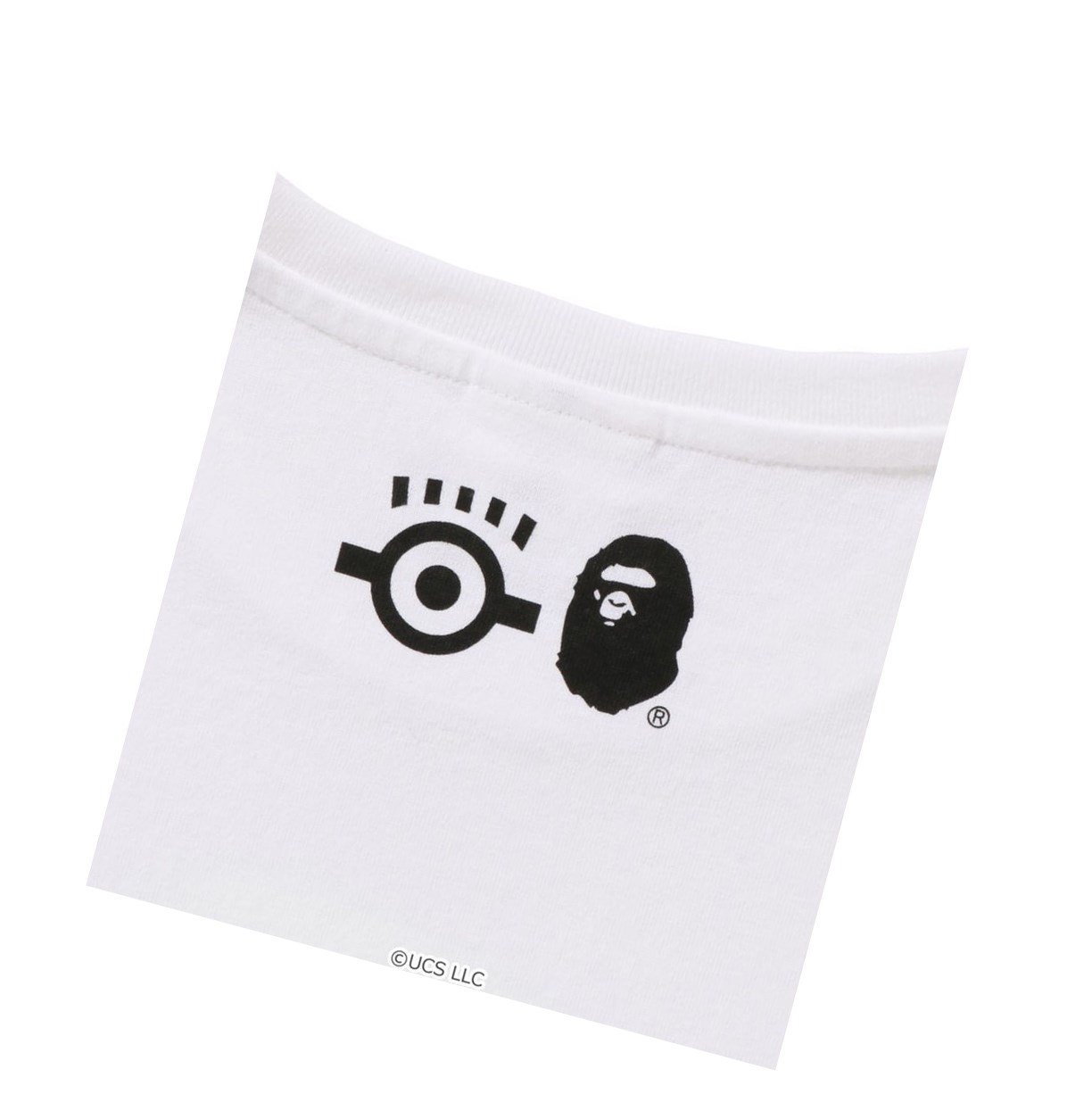 Tricko A BATHING APE Bape X Minions Tee08 Kratke Sleeve Damske Biele | 3498-EFPNB