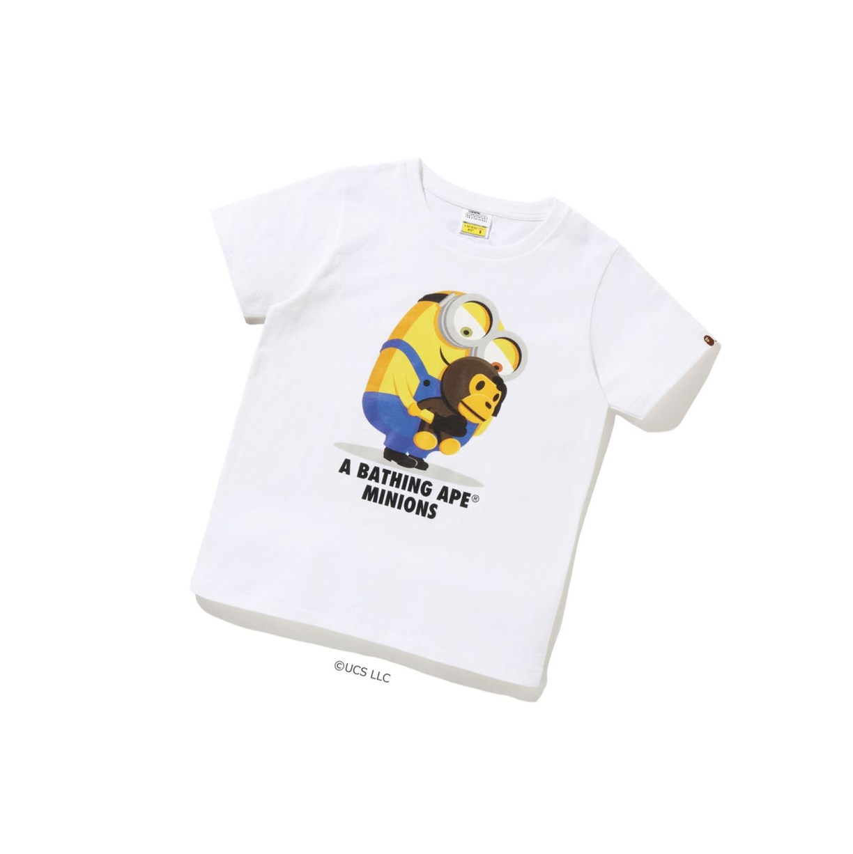 Tricko A BATHING APE Bape X Minions Tee08 Kratke Sleeve Damske Biele | 3498-EFPNB