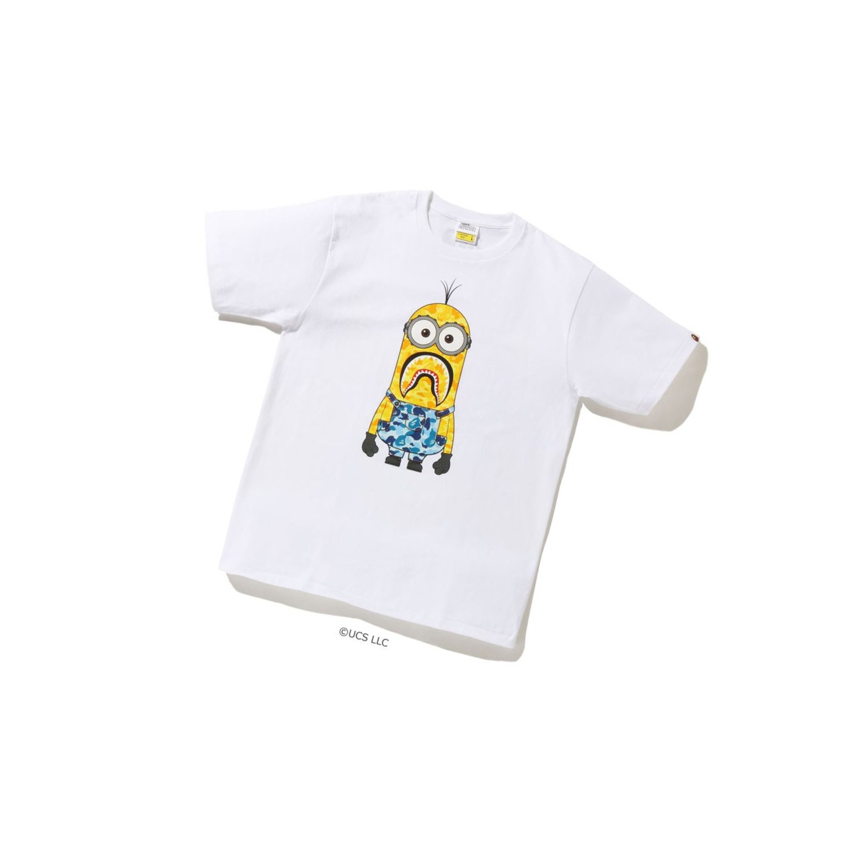 Tricko A BATHING APE Bape X Minions Tee07 Kratke Sleeve Panske Biele | 4752-EYZLI