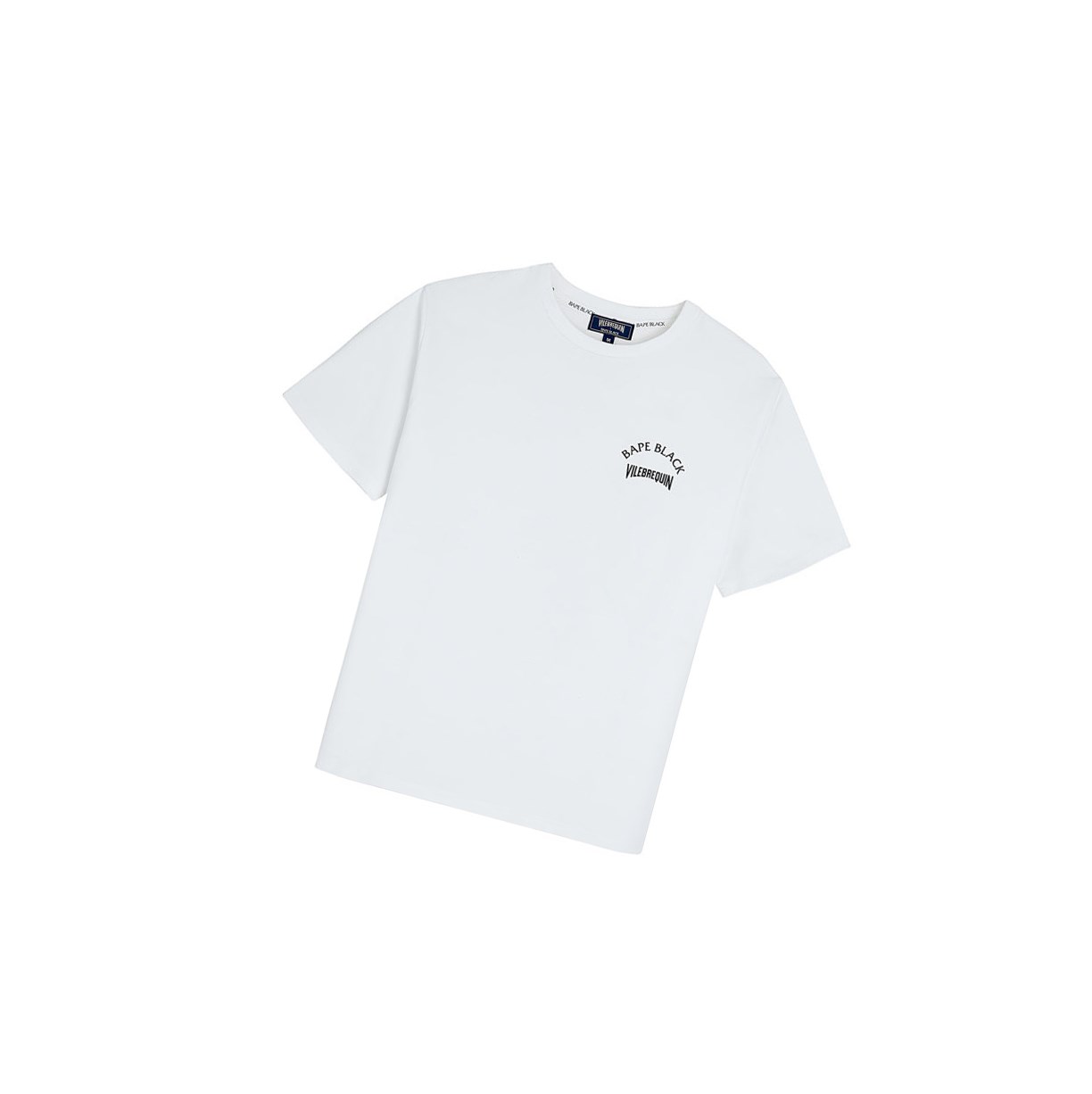 Tricko A BATHING APE Bape X Vilebrequin Tape Tee Kratke Sleeve Panske Biele | 7928-SZREX