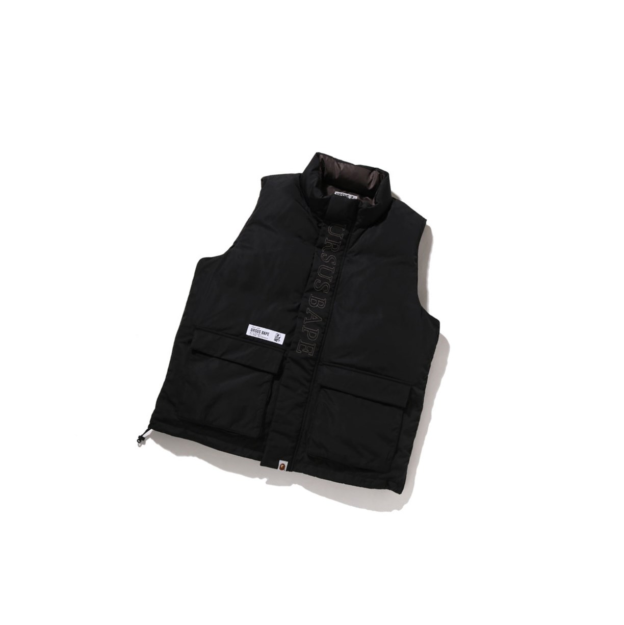 Vesty A BATHING APE Bape Ursus Loose Fit Down Panske Čierne | 8405-NCGQU
